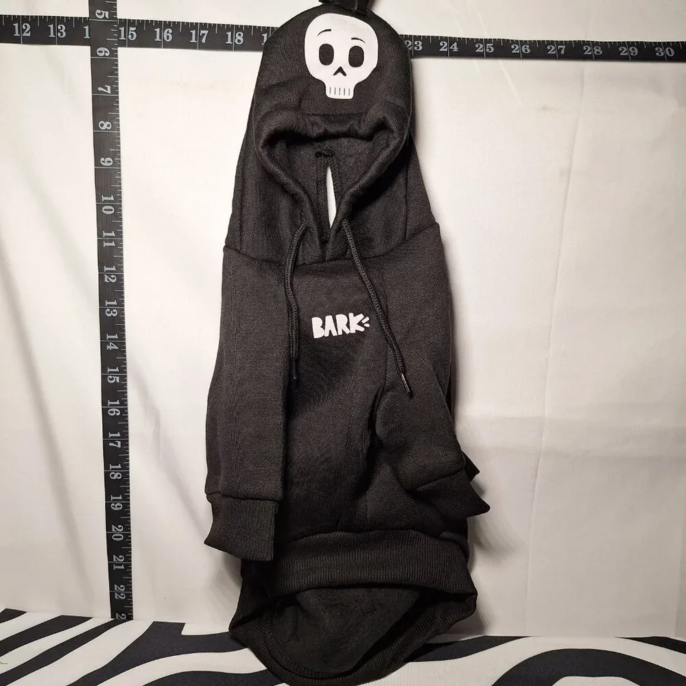 NWT Bark Skeleton Hoodie for Dogs S